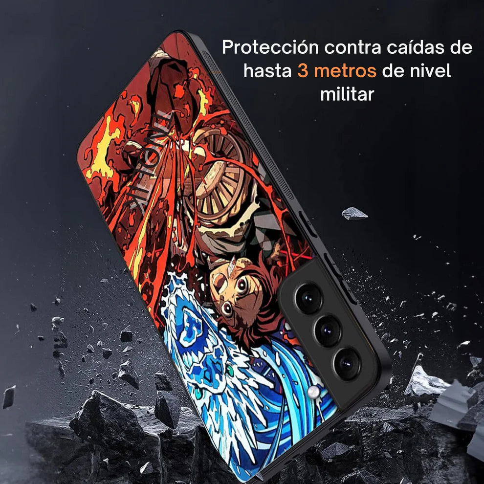Demon Slayer - Funda Móvil Lenticular 3D