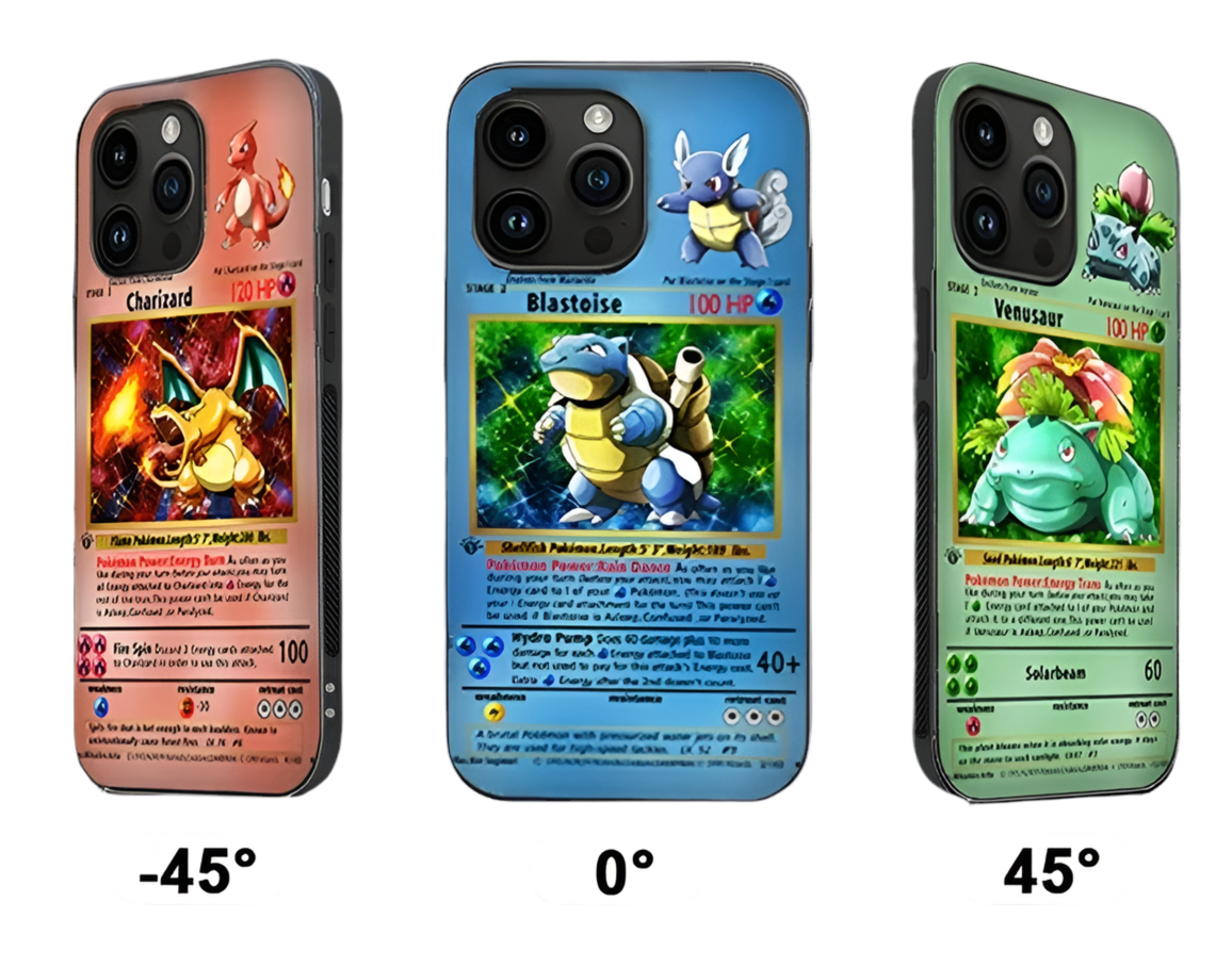 Pokemon - Funda Móvil Lenticular 3D