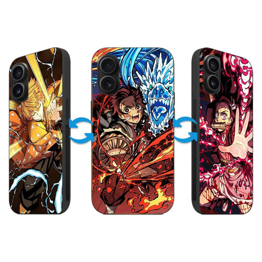 Demon Slayer - Funda Móvil Lenticular 3D